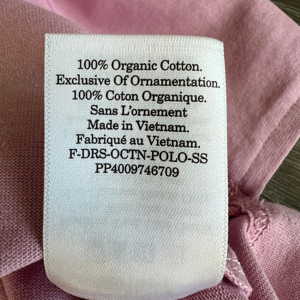 Everlane Organic Polo Dress Womens Small Short Sleeve Lilac - Picture 12 of 12